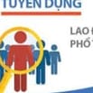 CẦN TUYỂN NAM, NỮ LAO ĐỘNG PHỔ THÔNG