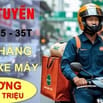 Cần tuyển 02 Nam nhân viên giao hàng có xe máy – tại Quận 12