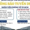 Nhà xe Tải Limousine - Cần tuyển NHÂN VIÊN TỔNG ĐÀI HCM