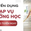 Tuyển dụng 10 tạp vụ trường học Vinschool