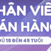 💮 [Tuyển dụng] Nhân viên bán hàng bán thời gian tại Quận Bình Tân 
