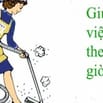 Cần tìm giúp việc nhà theo giờ, 70k/h, nữ dưới 45t, làm tại Bình Chánh