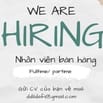 VIỆC LÀM CHO SINH VIÊN GẦN ĐH CÔNG THƯƠNG - VĂN HIẾN