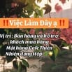 Cần GẤP Vị trí Bán Hàng tại Phú Nhuận (130K/Ca)