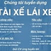 tìm lái xe cho công ty đưa đón chuyên gia