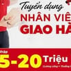 Tuyển NV Giao Nhận Quận Bình Tân