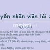 MEGAPOST HCM TUYỂN LÁI XE TẢI ĐI LÀM NGAY