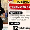XIAOMI TP. MỸ THO - CẦN TUYỂN PG/NHÂN VIÊN TƯ VẤN BÁN HÀNG