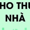 Cho thuê nhà 3,5 tầng, trong ngõ số 6 Lý Văn Phức, phường Ô Chợ Dừa