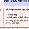 VIỆC LÀM NGAY cho người đi làm TPHCM