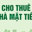 Cho thuê nhà MT số 59A Hùng Vương, P4, Q5. DT 4x15m, 2 lầu tiện KD