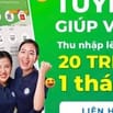 Tuyển giúp việc theo giờ LƯƠNG CAO làm GẦN NHÀ 