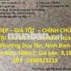 CẦN BÁN TẠI Khu Đô Thị Chợ Mới Hoà Mạc, Phường Duy Tân, Ninh Bình
