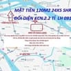 2 Mặt tiền kinh doanh 120m2 đối diện kcn Giao Long BẾn tre