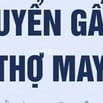 Moncheri De Lanh 1986 cần tuyển thợ may áo sơ mi và thợ may quần nam