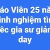  TS Hải, chuyên gia công nghệ nano tìm việc giảng dạy ĐH, NCKH