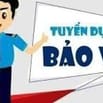 Cần tuyển bảo vệ nội bộ làm tại Quận 5, làm 12/24