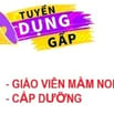 Trường Mầm non Quốc Tế Thiên Thần Nhỏ cần tuyển: Cấp dưỡng; Giáo viên
