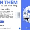 🎯 Tết sắp tới, team mình cần bạn CSKH – tư vấn bán hàng!