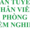 Cần tuyển nhân viên phòng kiểm nghiệm vi sinh