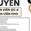 TUYỂN NHÂN VIÊN QC & NHÂN VIÊN KHO BIẾT TIẾNG TRUNG