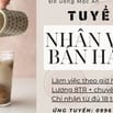 TUYỂN NHÂN VIÊN BÁN CÀ PHÊ THẢO DƯỢC FULL TIME