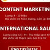 UNICORPS TUYỂN DỤNG CONTENT MARKETING (full-time & part-time) & SALE