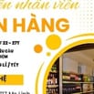 Tuyển nhân viên bán nước uống giải khát đóng hộp : Lương tuần/ tháng