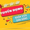 TUYỂN BÁN HÀNG TẠI QUẦY - QUẬN 6