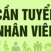 CẦN TUYÊN DỤNG 1 NAM NHÂN VIÊN KỸ THUẬT ĐIỆN