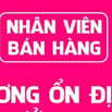 Mở rộng kinh doanh cuối năm,  tuyển thêm 2 nhân viên bán hàng tại quầy