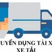 Tuyển tài xế xe tải dấu C,làm việc tại KCN Vĩnh Lộc,TPHCM