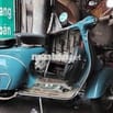 Piaggio Vespa cổ Xanh lam