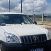 Toyota Land Cruiser Prado GX Số sàn 8 chỗ Trắng