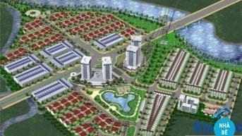 Bán đất dự án 28ha Nhơn Đức, Nhà Bè 110m2  giá 44 triêu/m2