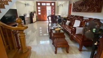 NHÀ MỚI 4 TẦNG ,FULL NÔỊ THẤT GỖ CAO CẤP,HẺM CHUẨN 6M PHÂN LÔ,P15,TB