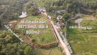 cần bán lô đất 3871m2 vị trí đẹp xã cao sơn giá rẻ