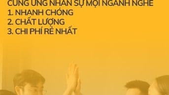 CUNG ỨNG NHÂN SỰ VIP MỌI NGHÀNH NGHỀ