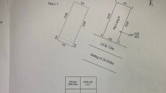 Bán nhà chính chủ. Đ26, số18b, KDC An Khánh, 4x10=40m2 (Giá 3,8 tỷ)