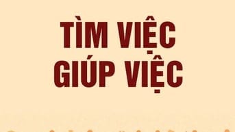 Nhận giúp việc nhà theo giờ, tính hiền, không ngại khó