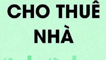 Cho thuê nhà nguyên căn 40/14 đường số 2, Phường 3, Gò Vấp