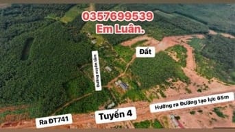 Đất Tân Lợi Đồng Phú nằm kế bên Tuyến 4 giao nhau với đường Xuyên Tâm