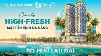 CĂN HỘ CAO CẤP 5 SAO, VIEW TRỰC DIỆN BIỂN ĐÀ NẴNG, GIÁ CHỈ 55TR/M2