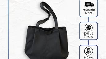 Túi tote Canvas cỡ lớn cho nữ 2024