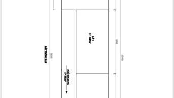 Lô đất sở hữu DTMB: 169m2, ngang 6,5m, dài 26m ngõ 5m, chia được 3 lô