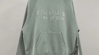 Áo hoodie FEAR OF GOD ESSENTIALS 23FW cao su cao cấp