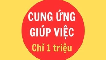 CUNG ỨNG GIÚP VIỆC 1 TRIỆU ĐỒNG.