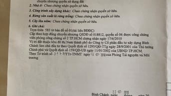 Bán đất nền biệt thự KDC ấp 5 Phong Phú, Bình Chánh, 