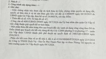 Bán đất mặt tiền đường số 27, phường 6, gò vấp