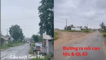 CHO THUÊ MẶT BẰNG KINH DOANH MẶT TIỀN QUỐC LỘ 63 (RA CAO TỐC CT-CM)